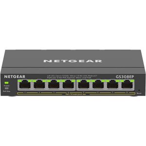 NETGEAR GS308EP-100PES 8-Port, smart managed, PoE