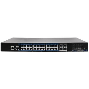 ABUS ITAC10130 24-Port PoE Gigabit Switch Managed