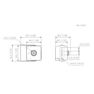 Dahua - IPC-HUM4431S1P-L4-0280B - IP - Lochkamera