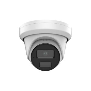 Hikvision DS-2CD3343G2-ISU(2.8mm)(B)(O-STD) Netzwerk Turret Kamera, 4MP, AcuSense, 120dB WDR, Mic, IR, IP67, weiß