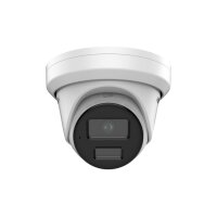 Hikvision DS-2CD3343G2-ISU(2.8mm)(B)(O-STD) Netzwerk Turret Kamera, 4MP, AcuSense, 120dB WDR, Mic, IR, IP67, weiß