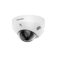 Hikvision DS-2CD3583G2-IS(2.8mm)(B)(O-STD) Netzwerk Mini Dome Kamera, 8MP, AcuSense, 120dB WDR, IR, IP67, weiß