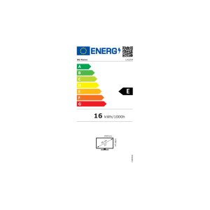 AG Neovo LA2204 "22"" (56cm) LCD Display, LED, 1920x1080, HDMI, VGA, Audio, 230VAC"