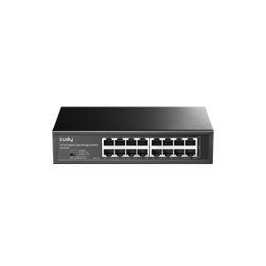 CUDY GS1016E 16-Port Gigabit Switch Light Managed