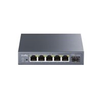 CUDY GS105ES1 5-Port Gigabit Switch Light Managed mit 1 SFP