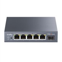 CUDY GS105ES1 5-Port Gigabit Switch Light Managed mit 1 SFP