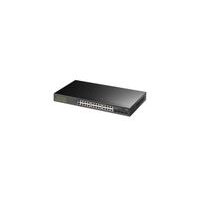 CUDY GS2024S2 24-Port Gigabit Switch Layer 2 Managed mit 4 Gigabit SFP Slots