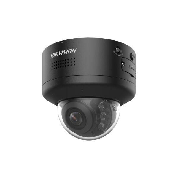 Hikvision DS-2CD2747G2H-LIPTRZS2U/SL(2812)OSTDBLK Netzwerk PTRZ Dome, Tag/Nacht, 4MP, 2,8-12mm, ColorVu, Infrarot, Alarm, Audio, Mic, Weißlicht, IP67