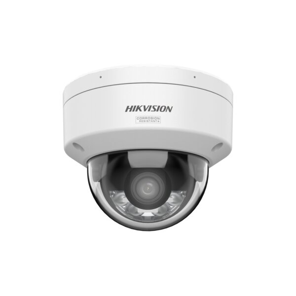 Hikvision DS-2CD3166G3-LISUY(2.8mm)(eF)(O-STD) Netzwerk Fix Dome, Tag/Nacht, 6MP, 2,8mm, Weißlicht, Infrarot, Alarm, Audio, Mic, Anti-Korrosion