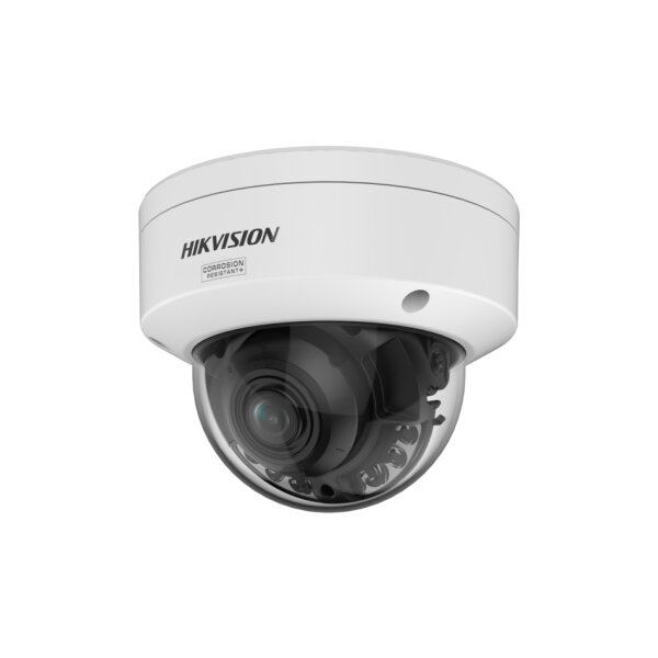 Hikvision DS-2CD3766G3T-LIZSUY(2.7-13.5mm)eF/O-STD Netzwerk Dome Kamera, 6MP, 2,7-13,5mm, Weißlicht, Infrarot, Alarm, Audio, Mic, Anti-Korrosion,