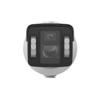 Hikvision iDS-2CD8A48G2-XZHSY(1545/4)(O-STD) Netzwerk Mulit-Sensor Bullet Kamera, 4MP, Darkfighter, DeepinView, Weißlicht, IR, IP67, weiß