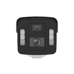 Hikvision iDS-2CD8A86G2-XZHSY(1050/4)(O-STD) Netzwerk Mulit-Sensor Bullet Kamera, 8MP, Darkfighter, DeepinView, Weißlicht, IR, IP67, weiß