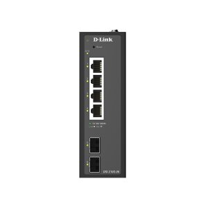 D-Link DIS-210G-06 6-Port Switch, Smart Managed Gigabit Industrial