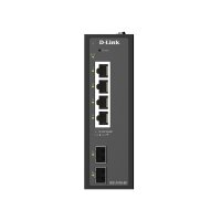 D-Link DIS-210G-06 6-Port Switch, Smart Managed Gigabit Industrial