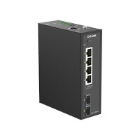 D-Link DIS-210G-06 6-Port Switch, Smart Managed Gigabit Industrial