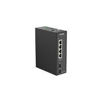 D-Link DIS-210G-06 6-Port Switch, Smart Managed Gigabit Industrial