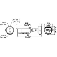 HIKVision HM-TD2628T-7/G1/T3A IP-Thermal Kamera TN