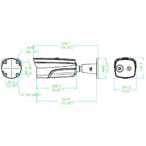 HIKVision HM-TD2638T-8/G1/T3Y IP-Thermal Kamera TN