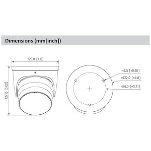 Dahua IPC-HDW3449HP-ZAS-PV-2712-PRO IP-Kamera 4MPx