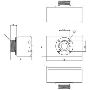 VIVOTEK AM-11H Hängemontageset