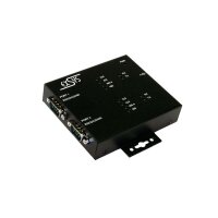 EXSYS EX-1333VIS USB 2.0 zu 2x Seriell RS-232/422/485, Überspannungsschutz & Optische Isolation