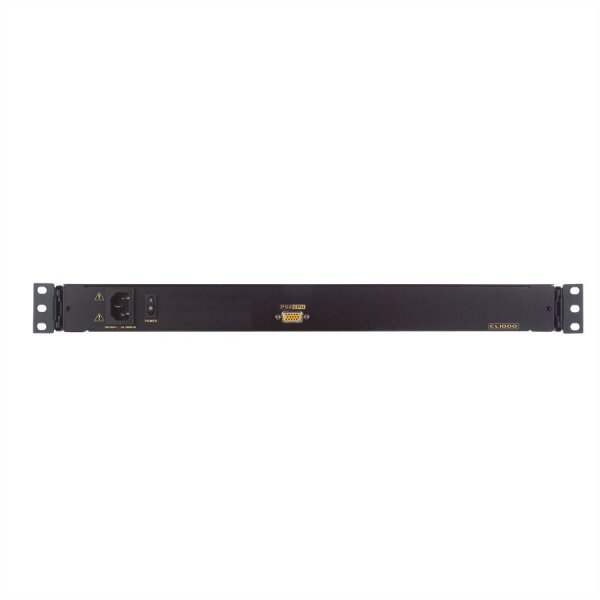 ATEN CL1000M KVM-Konsole, 43cm LCD, VGA, PS/2, CH-Layout