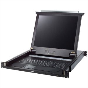 ATEN CL1000M KVM-Konsole, 43cm LCD, VGA, PS/2, FR-Layout