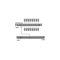 ATEN CL1000M KVM-Konsole, 43cm LCD, VGA, PS/2, FR-Layout