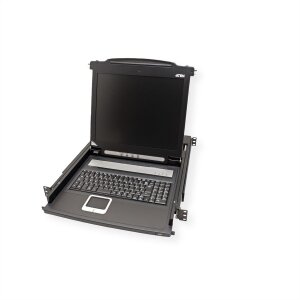 ATEN CL1000M KVM-Konsole, 43cm LCD, VGA, PS/2, UK-Layout