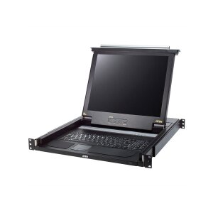 ATEN CL1000M KVM-Konsole, 43cm LCD, VGA, PS/2, UK-Layout