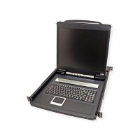 ATEN CL1000N KVM-Konsole, 19" LCD, VGA, PS/2, DE-Layout