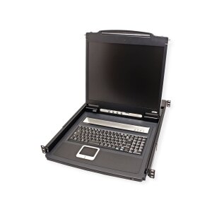 ATEN CL1000N KVM-Konsole, 19" LCD, VGA, PS/2, UK-Layout