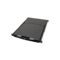 ATEN CL1308N KVM-Switch, 48cm TFT, VGA, PS/2-USB, 8 Port, IT-Layout