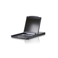 ATEN CL1316N KVM-Switch, 48cm TFT, VGA, PS/2-USB, 16 Port, CH-Layout