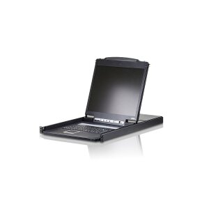 ATEN CL1316N KVM-Switch, 48cm TFT, VGA, PS/2-USB, 16 Port, FR-Layout