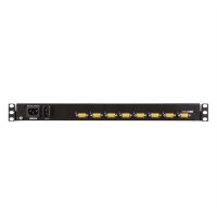 ATEN CL3108NX KVM-Switch, 18,5Zoll TFT, VGA, PS/2-USB, 8 Port, FR-Layout