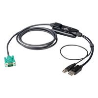 ATEN CL3116NX KVM-Switch, 18,5Zoll TFT, VGA, PS/2-USB, 16 Port, FR-Layout