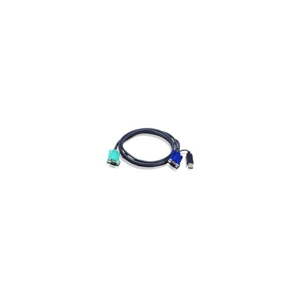 ATEN CL3116NX KVM-Switch, 18,5Zoll TFT, VGA, PS/2-USB, 16 Port, IT-Layout