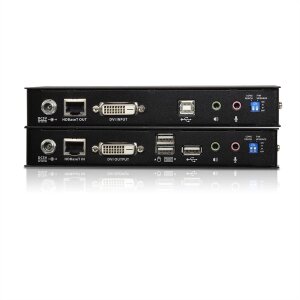 ATEN CE620 USB 2.0 DVI KVM Extender HDBaseT