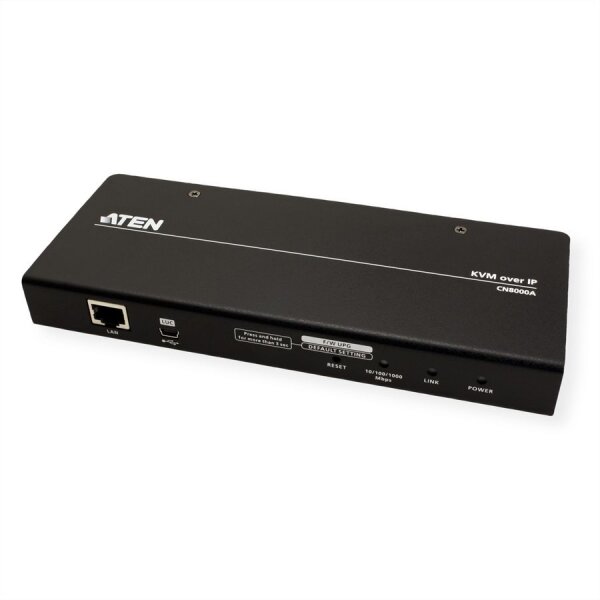 ATEN CN8000A KVM Over IP-Steuereinheit, mit virtueller Datenträgerschnittstelle