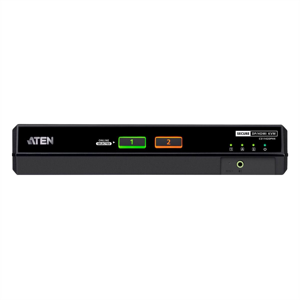 ATEN CS1142DPH4 2-Port USB 5K DP/HDMI, Dual Bildschirm Unive