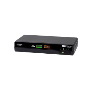 ATEN CS1142DPH4 2-Port USB 5K DP/HDMI, Dual Bildschirm Universal Secure KVM Switch