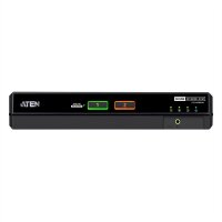 ATEN CS1142DPH4 2-Port USB 5K DP/HDMI, Dual Bildschirm Universal Secure KVM Switch