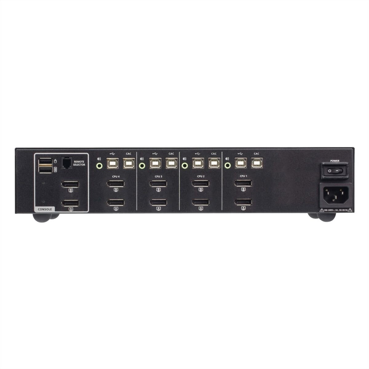 ATEN CS1144DP4C 4-Port USB DisplayPort Dual Display Secure K
