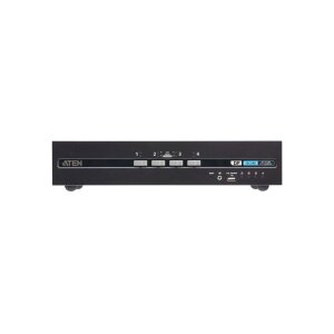 ATEN CS1144DP4C 4-Port USB DisplayPort Dual Display Secure KVM Switch, mit CAC