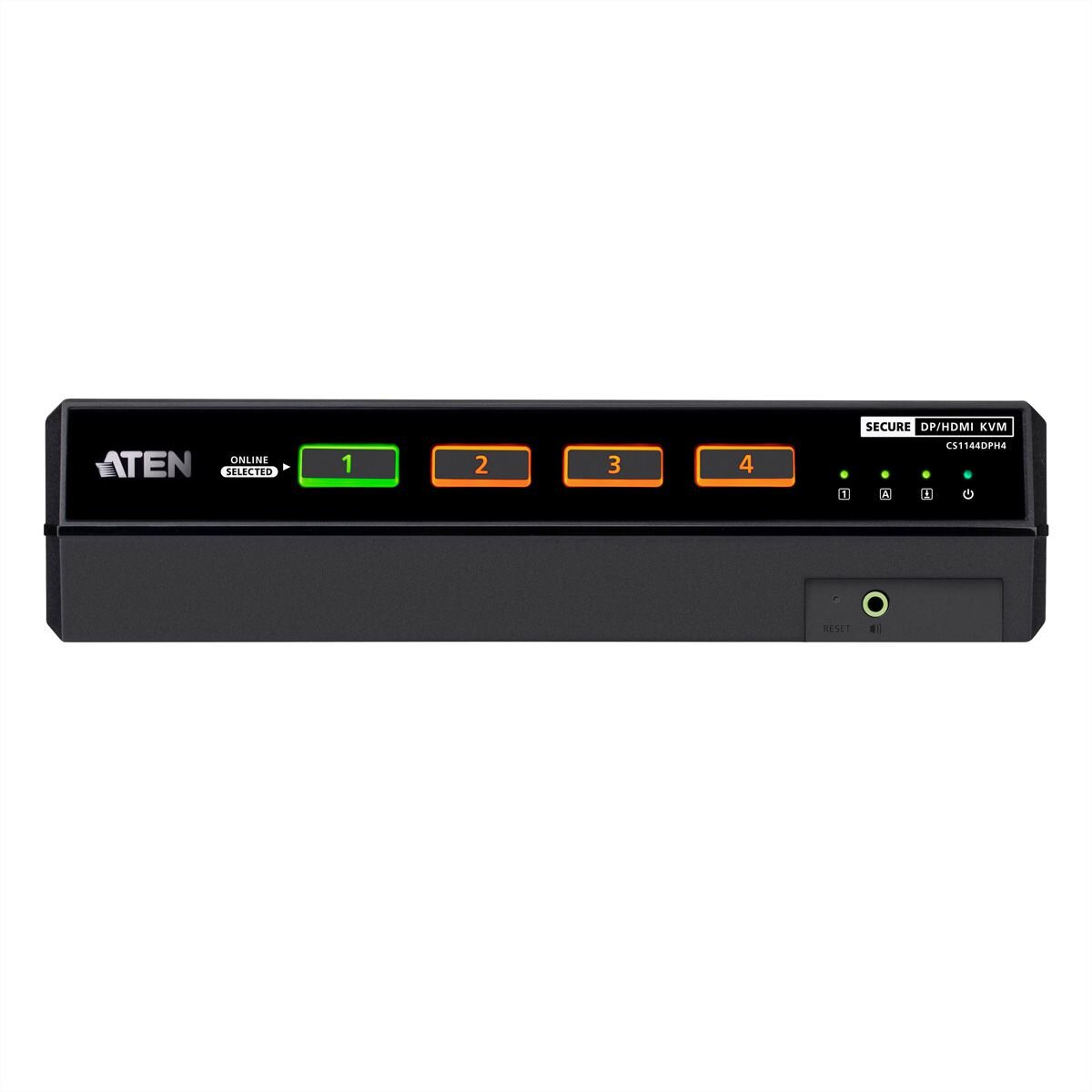 ATEN CS1144DPH4 4-Port USB 5K DP/HDMI, Dual Bildschirm Unive