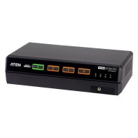 ATEN CS1144DPH4 4-Port USB 5K DP/HDMI, Dual Bildschirm Universal Secure KVM Switch