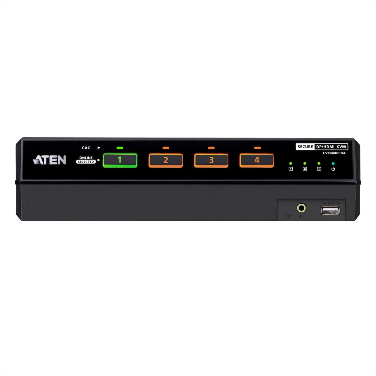 ATEN CS1144DPH4C 4-Port USB 5K DP/HDMI, Dual Bildschirm Univ