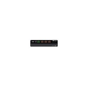 ATEN CS1144DPH4C 4-Port USB 5K DP/HDMI, Dual Bildschirm Universal Secure KVM Switch mit Cardreader