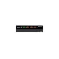 ATEN CS1144DPH4C 4-Port USB 5K DP/HDMI, Dual Bildschirm Universal Secure KVM Switch mit Cardreader